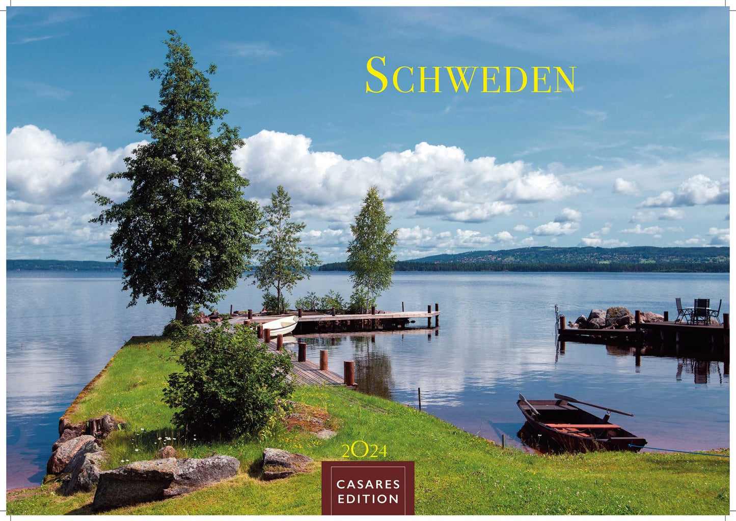Schweden - Wandkalender 2024 - 50 x 35 cm - CASARES fine art EDITION