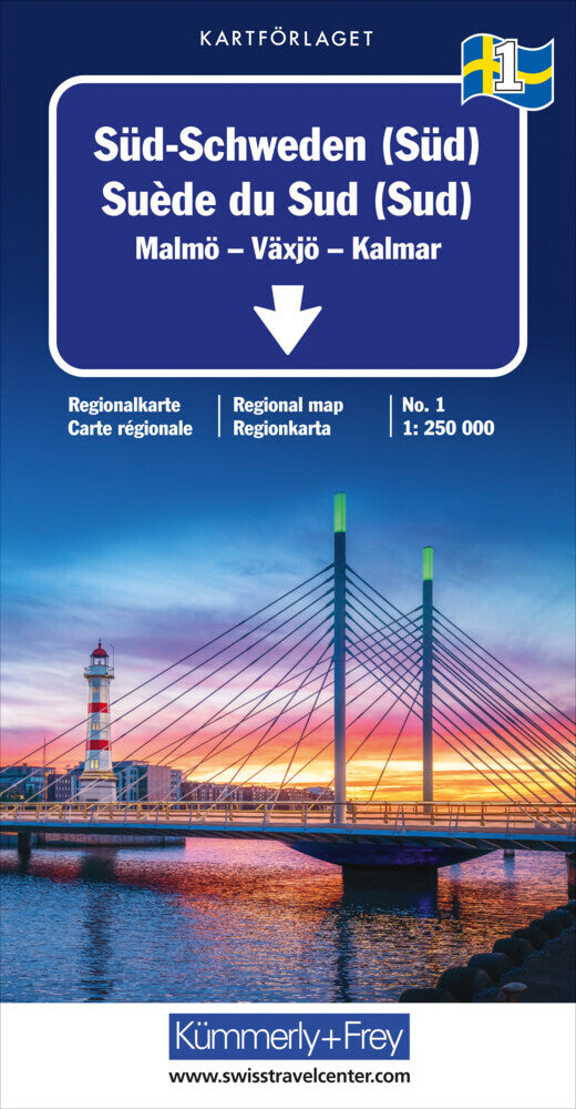 Sweden regional maps - Kartförlaget