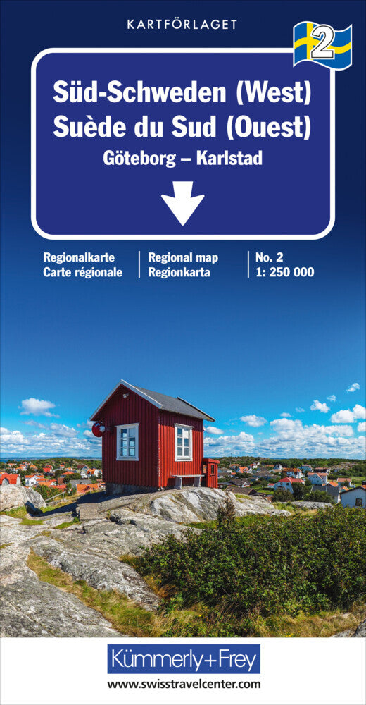 Schweden Regionalkarten - Kartförlaget