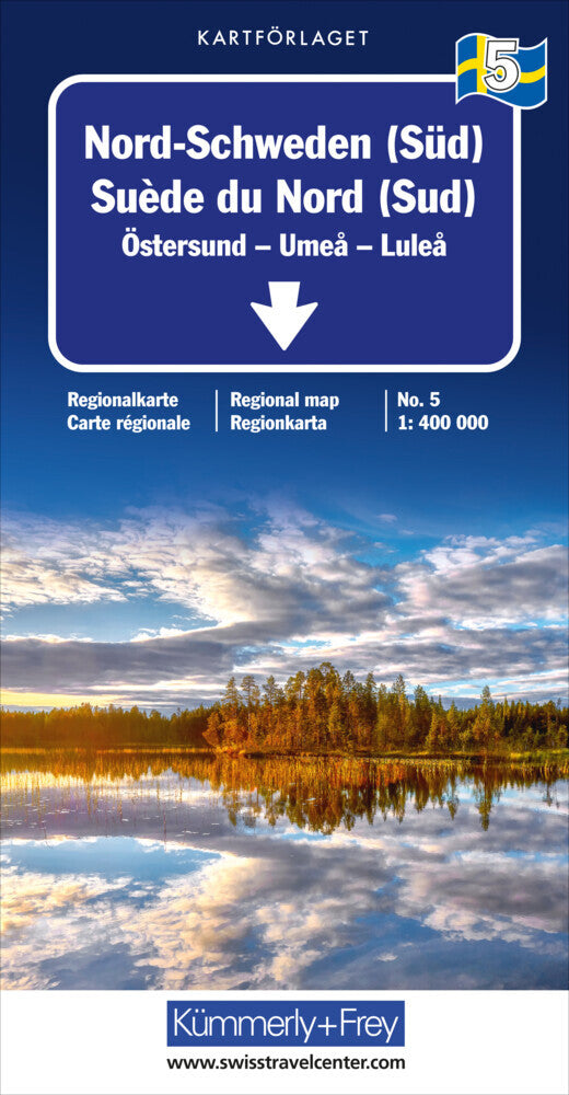 Sweden regional maps - Kartförlaget