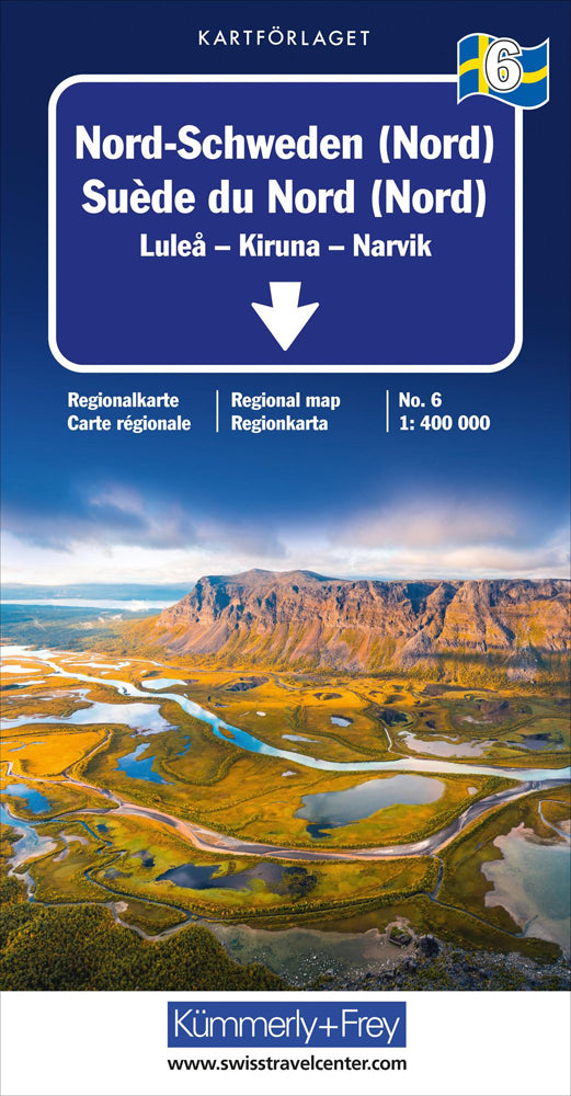 Sweden regional maps - Kartförlaget