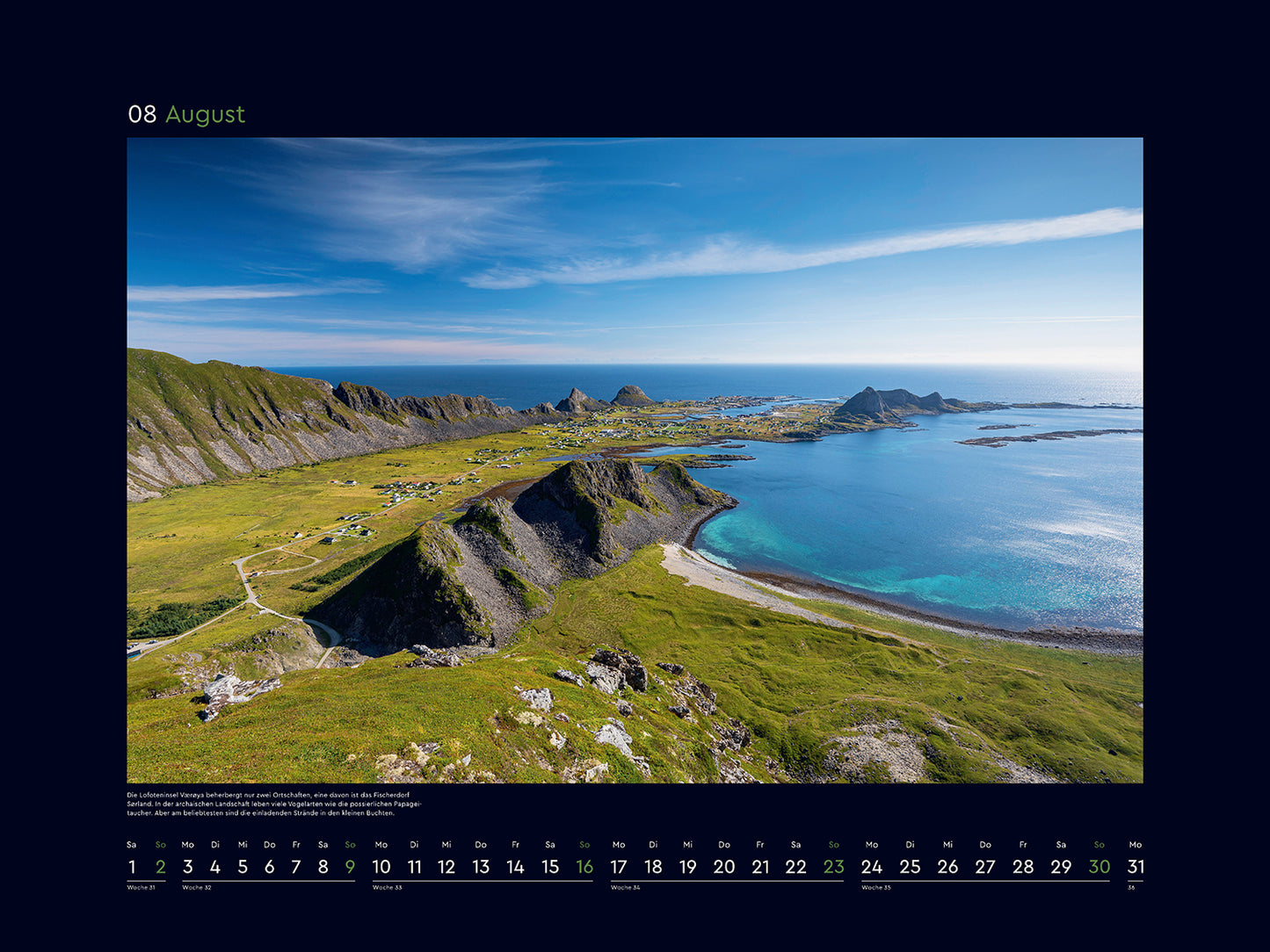 Hurtigruten - Wandkalender 2026 - 60 x 45 cm - Kunth Verlag