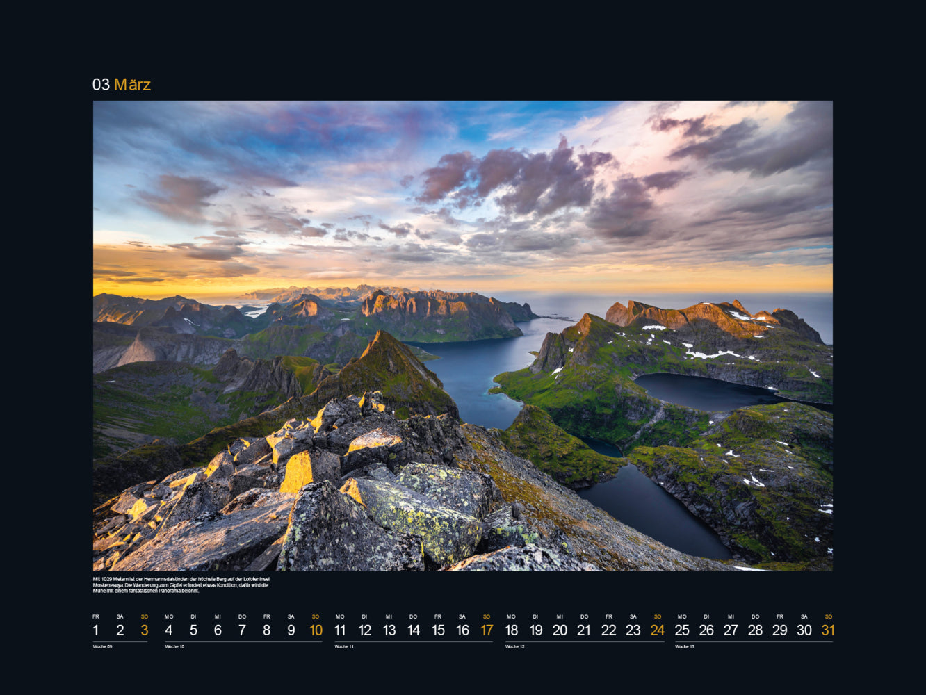 Hurtigruten - Wandkalender 2024 - 60 x 45 cm - Kunth Verlag