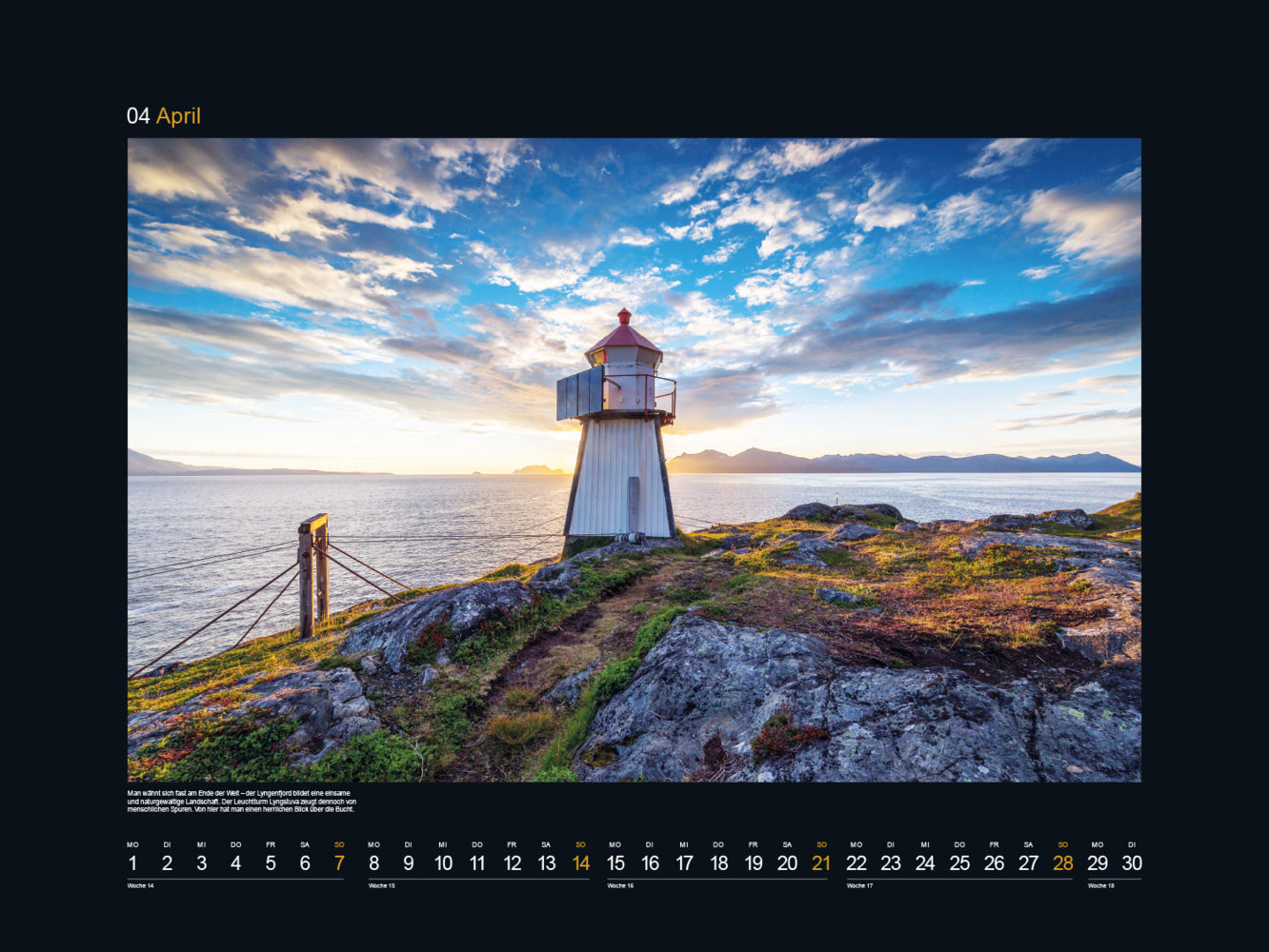 Hurtigruten - Wandkalender 2024 - 60 x 45 cm - Kunth Verlag