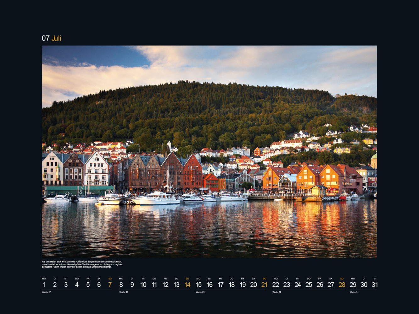 Hurtigruten - Wandkalender 2024 - 60 x 45 cm - Kunth Verlag