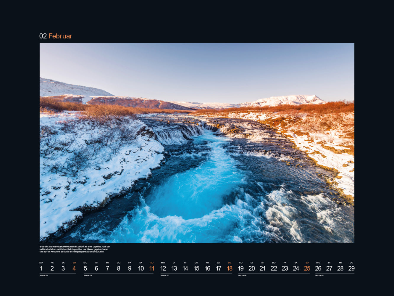 Island - Wandkalender 2024 - 60 x 45 cm - Kunth Verlag