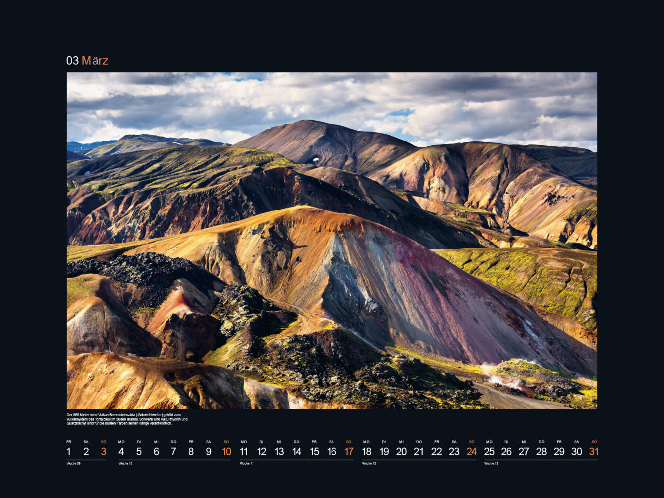 Island - Wandkalender 2024 - 60 x 45 cm - Kunth Verlag