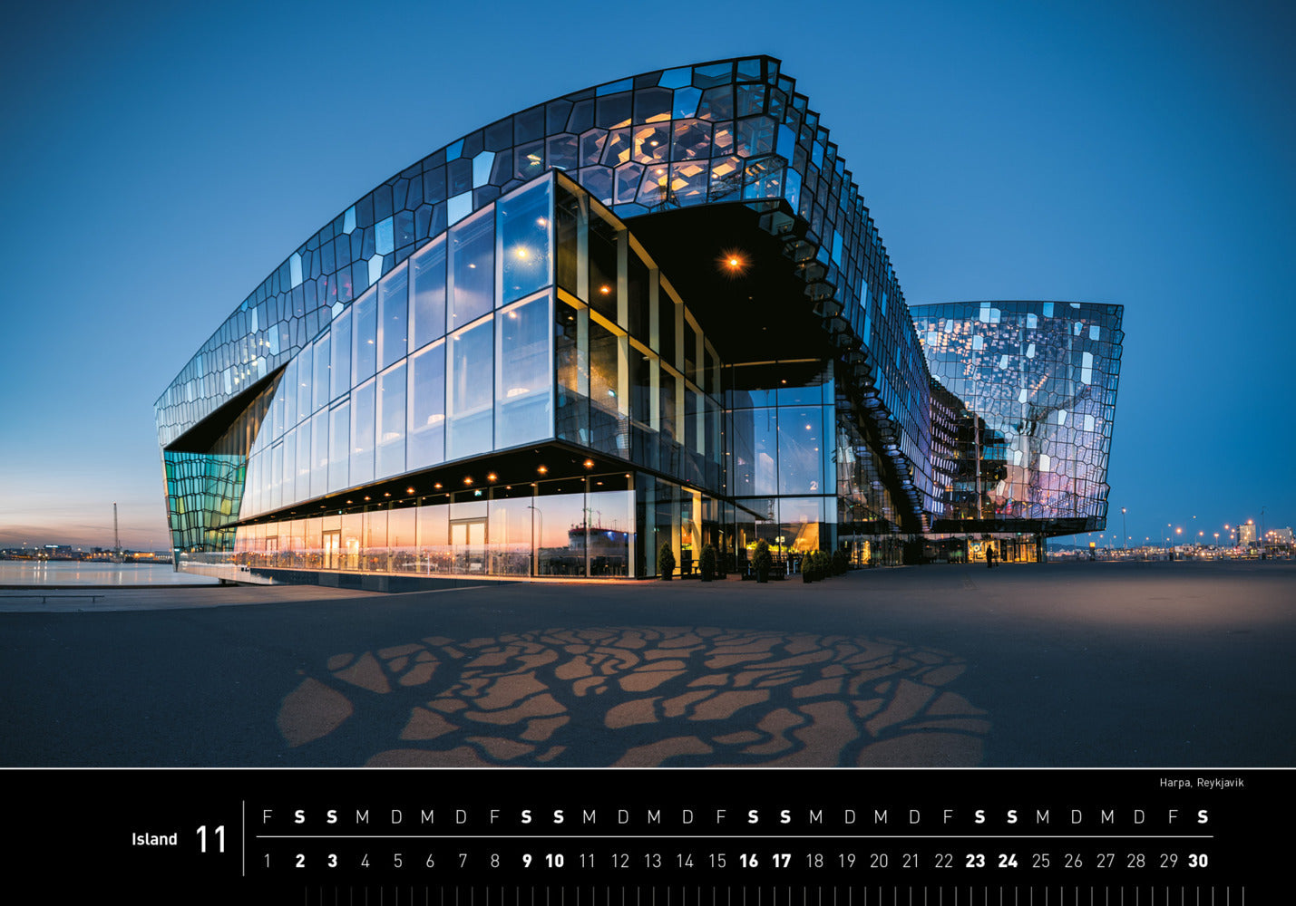 Island - 360° Premium-Wandkalender 2024 - 50 x 35 cm - 360Grad Medien