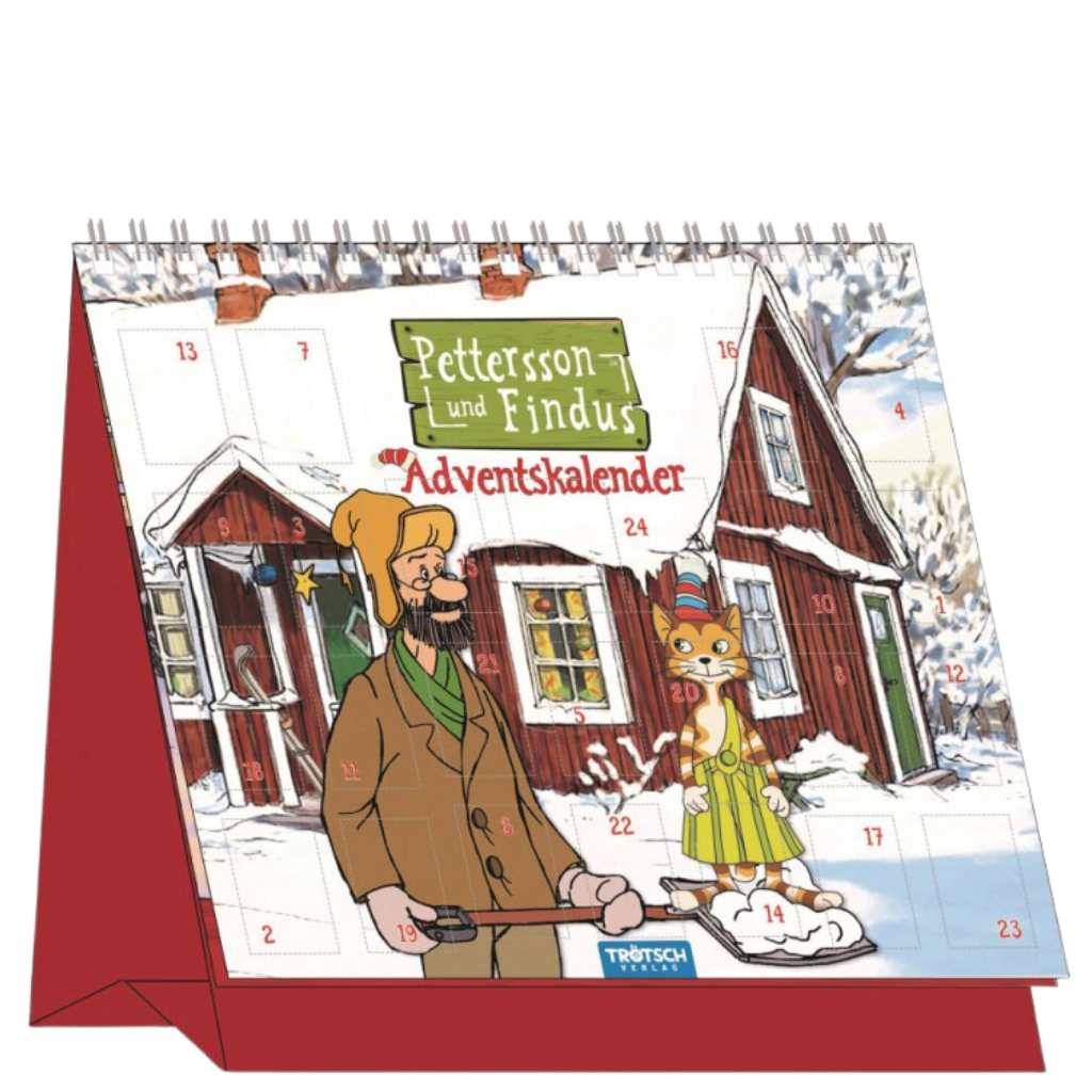 Pettersson & Findus - Adventskalender zum Aufstellen