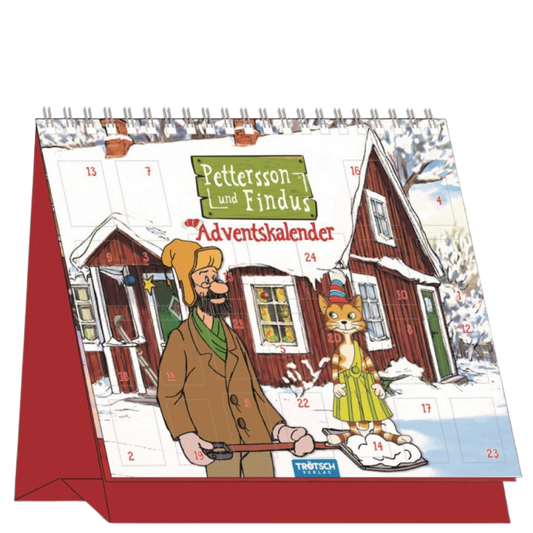 Pettersson & Findus - Adventskalender zum Aufstellen