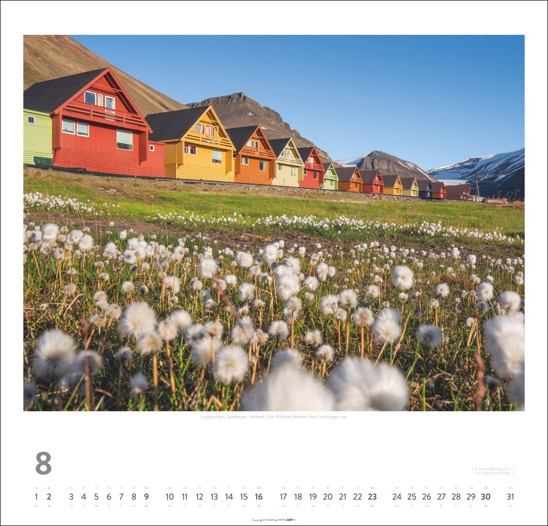Norway - Wall Calendar 2026 - 48 x 46 cm - Weingarten Art Publishers