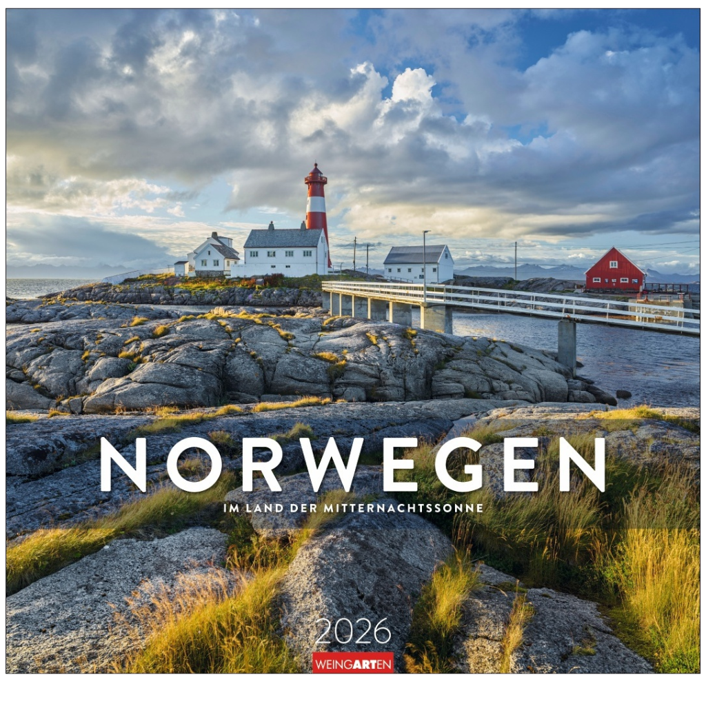 Norway - Wall Calendar 2026 - 48 x 46 cm - Weingarten Art Publishers