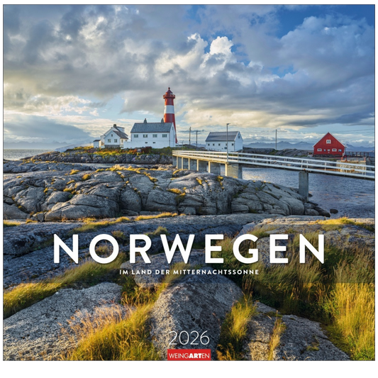 Norway - Wall Calendar 2026 - 48 x 46 cm - Weingarten Art Publishers