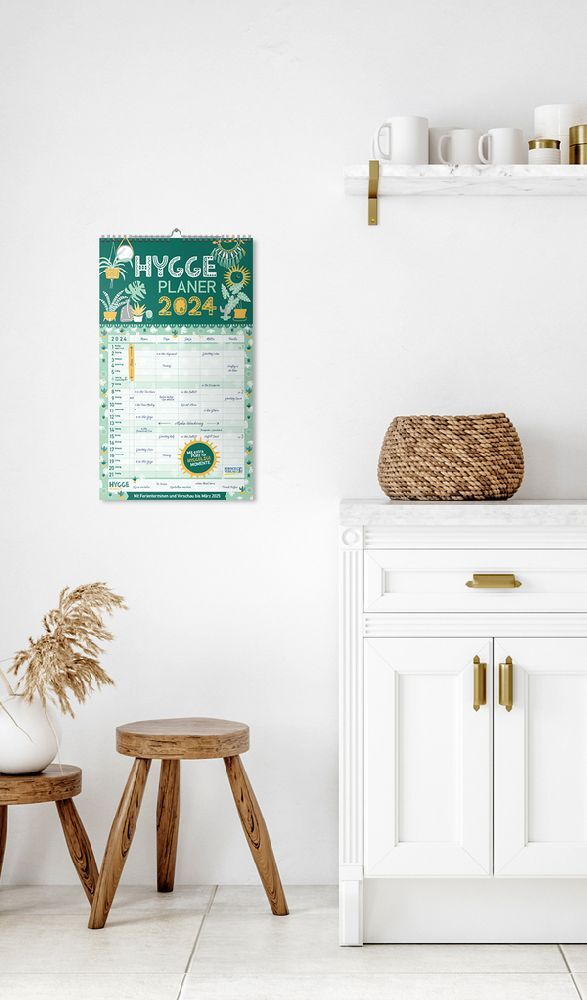 Hygge Planer 2024 - 27 x 46 cm - Korsch Verlag