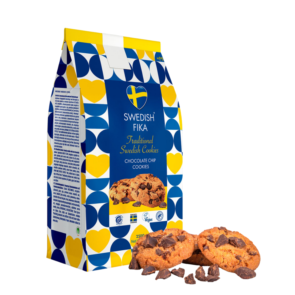 Swedish Fika Traditional Cookies - Chocolate - 250 g