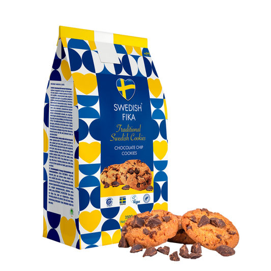 Swedish Fika Traditional Cookies - Chocolate - 250 g