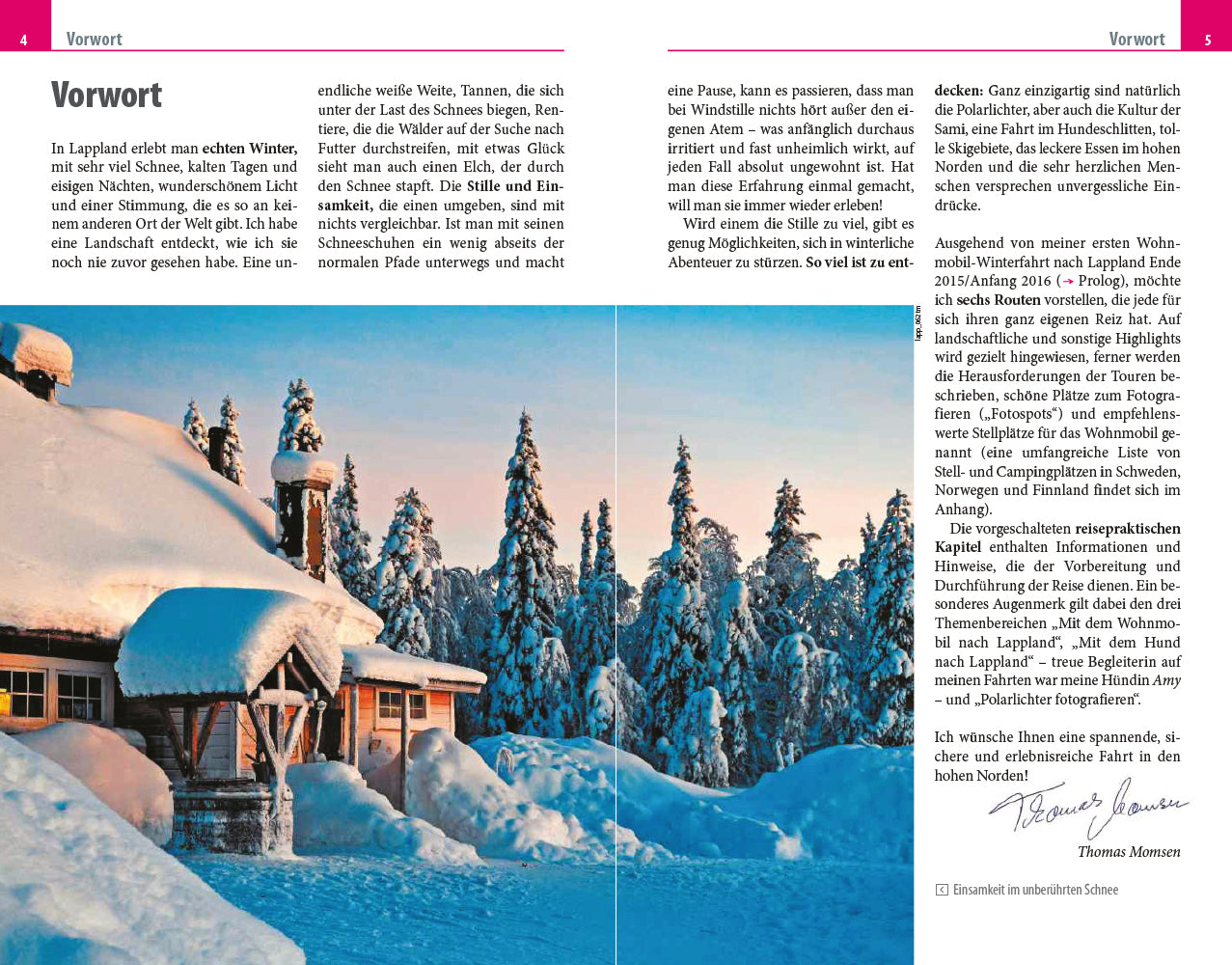 Durch Lappland im Winter - Reiseführer