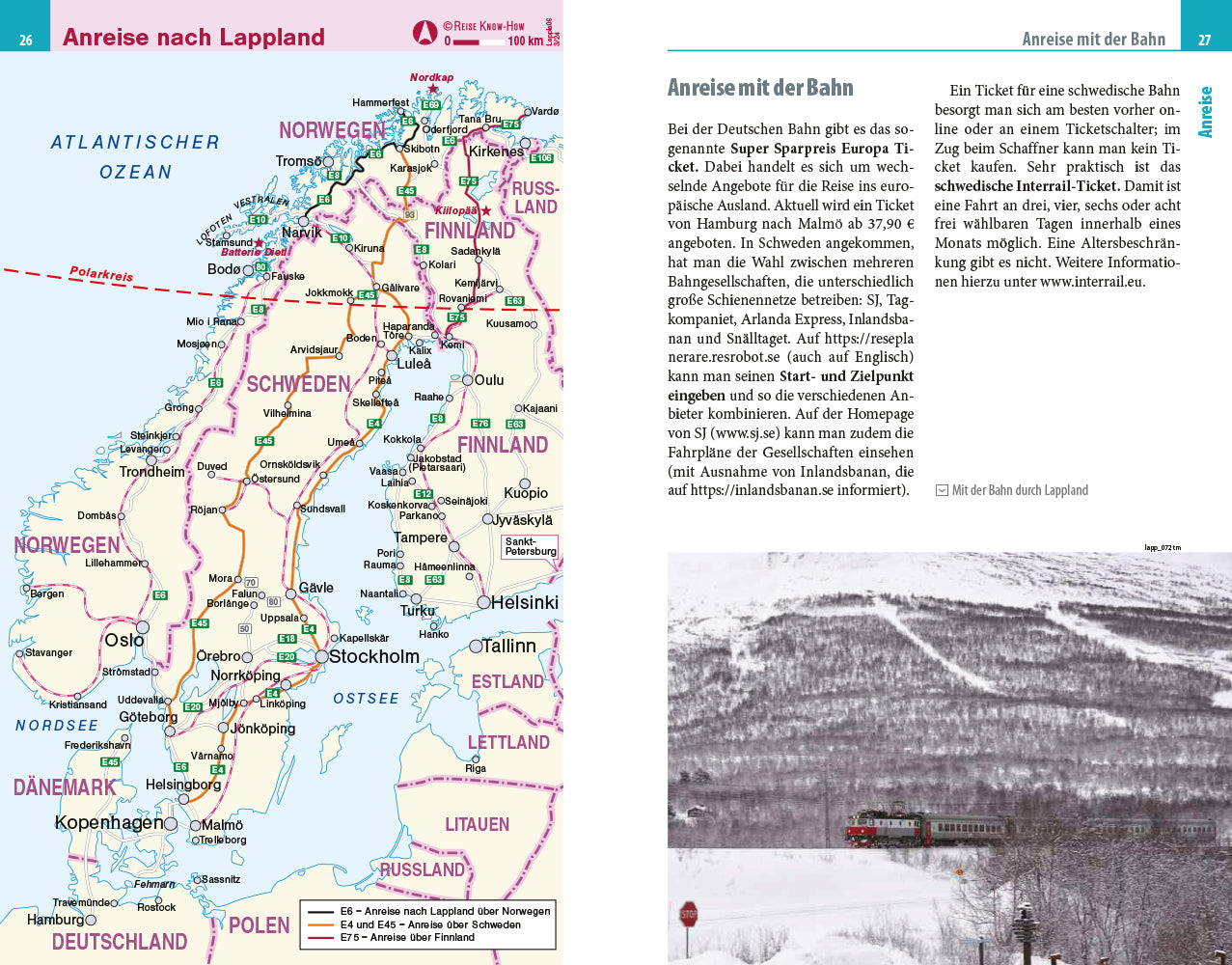 Durch Lappland im Winter - Reiseführer