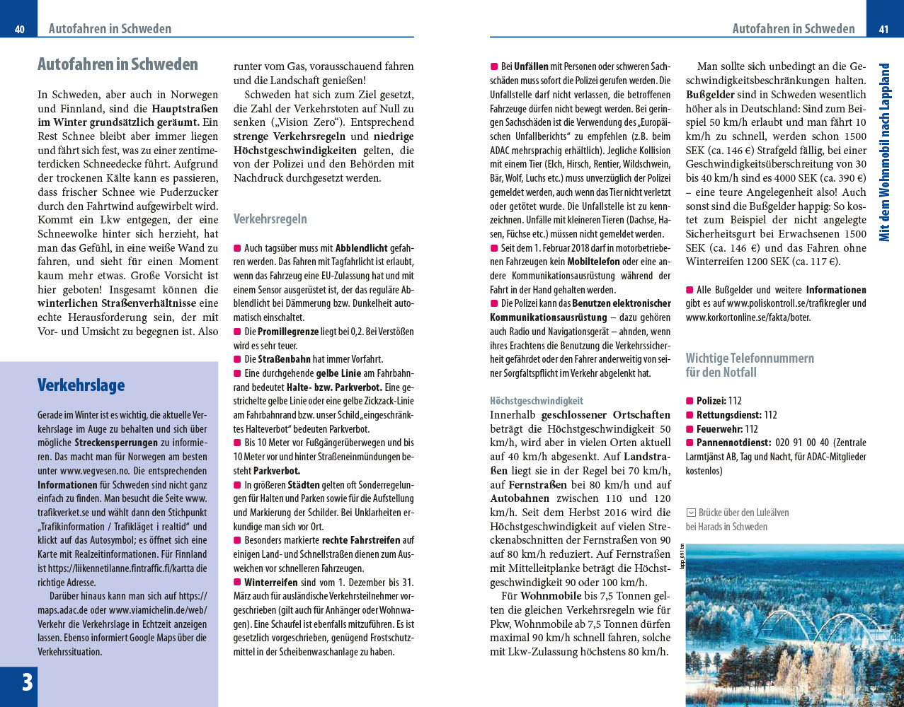 Durch Lappland im Winter - Reiseführer