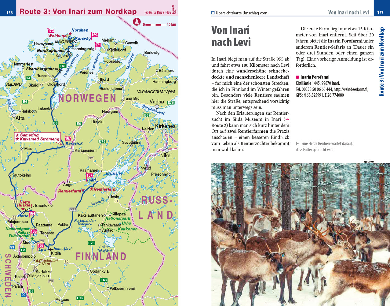 Durch Lappland im Winter - Reiseführer