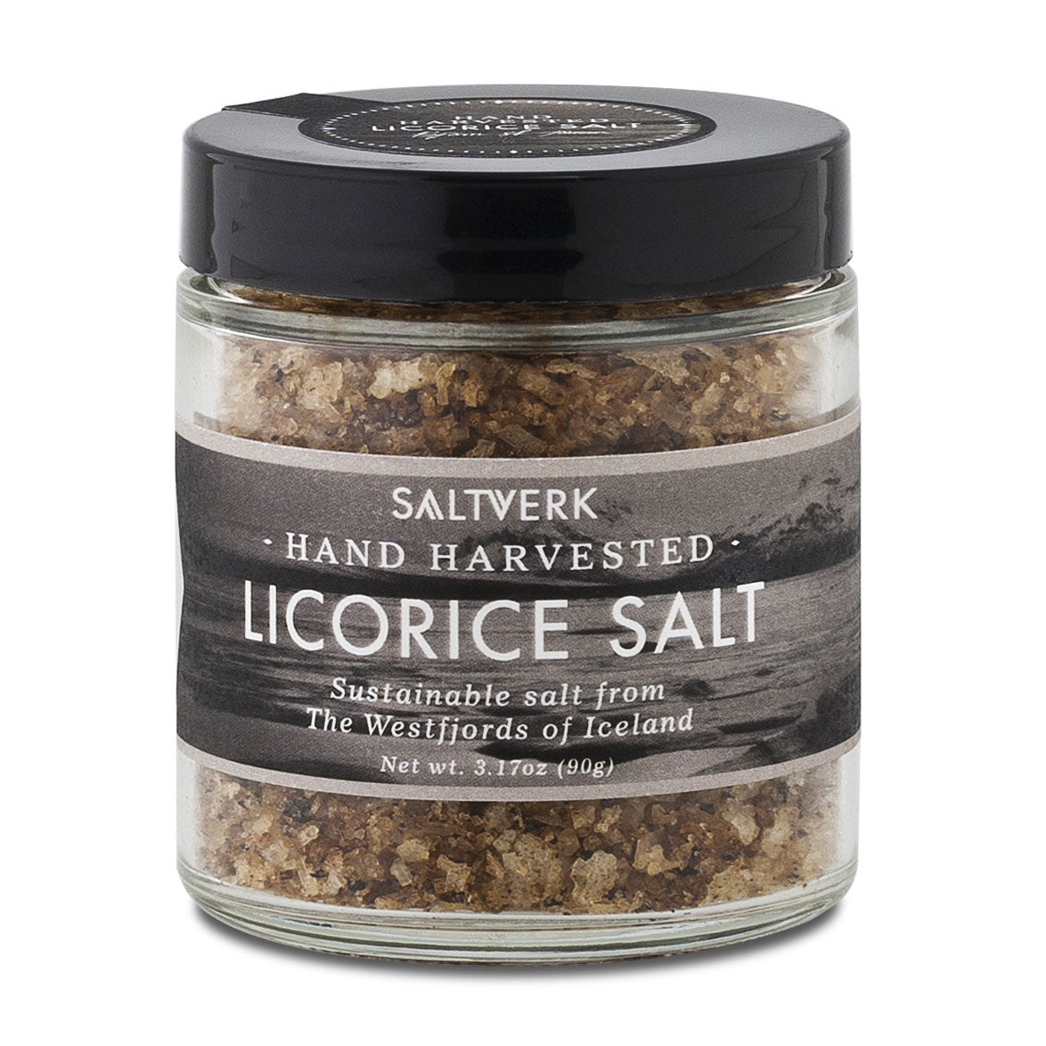 Saltverk Liquorice Salt - 90g Jar