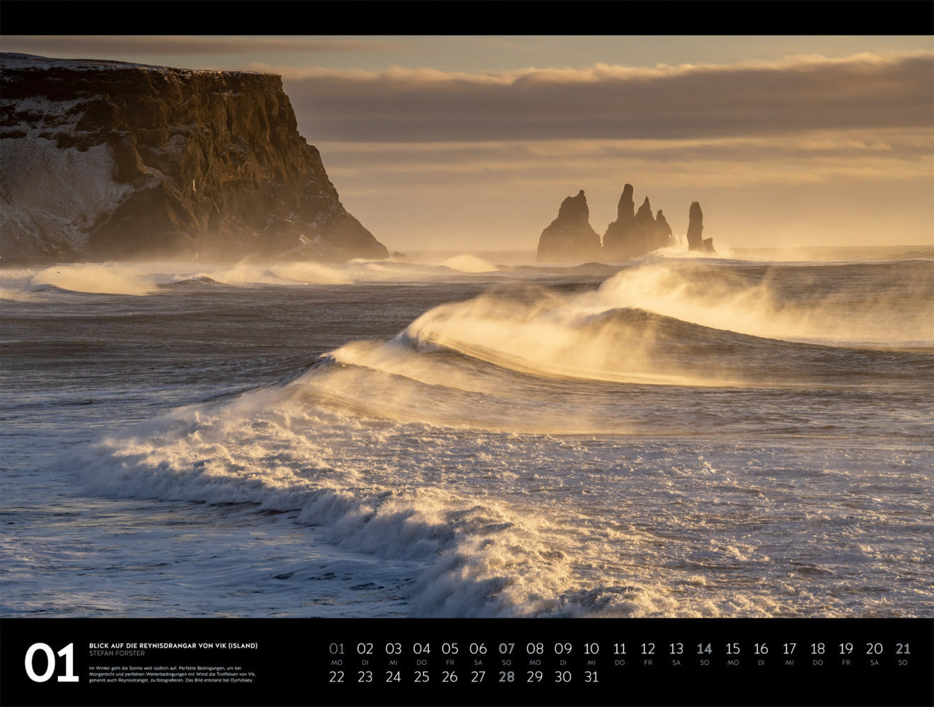 Nordische Welten - Wandkalender 2024 - 66 x 50 cm - Ackermann Kunstverlag