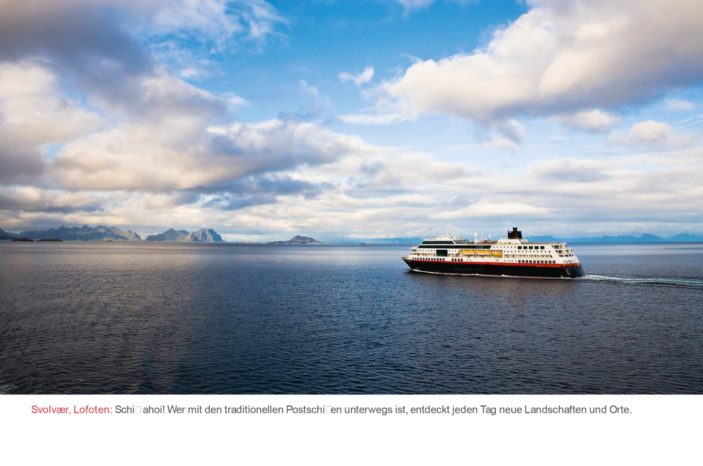 Hurtigruten - Tischkalender 2024 - 24 x 17 cm - Kunth Verlag