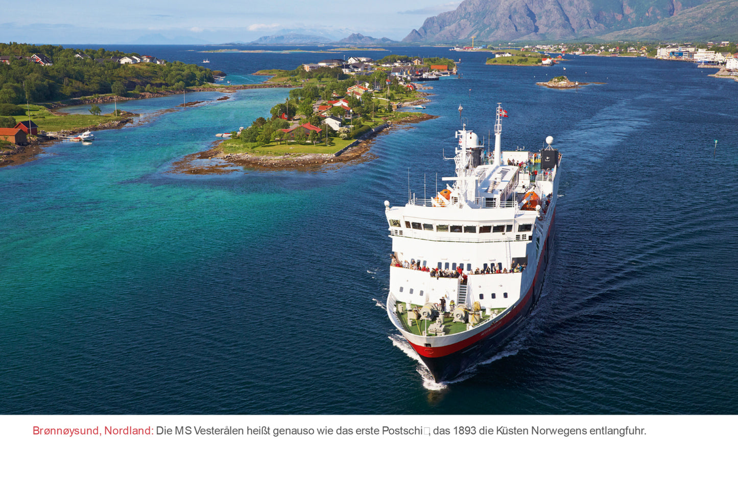 Hurtigruten - Tischkalender 2024 - 24 x 17 cm - Kunth Verlag