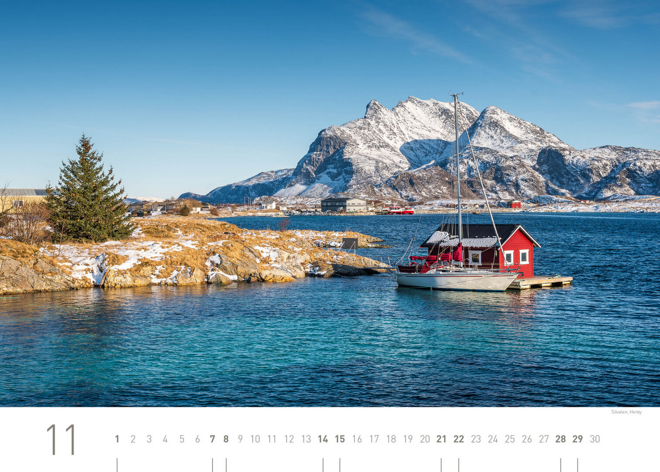 Norwegen Exklusivkalender 2026 - 70 x 50 cm - 360Grad Medien