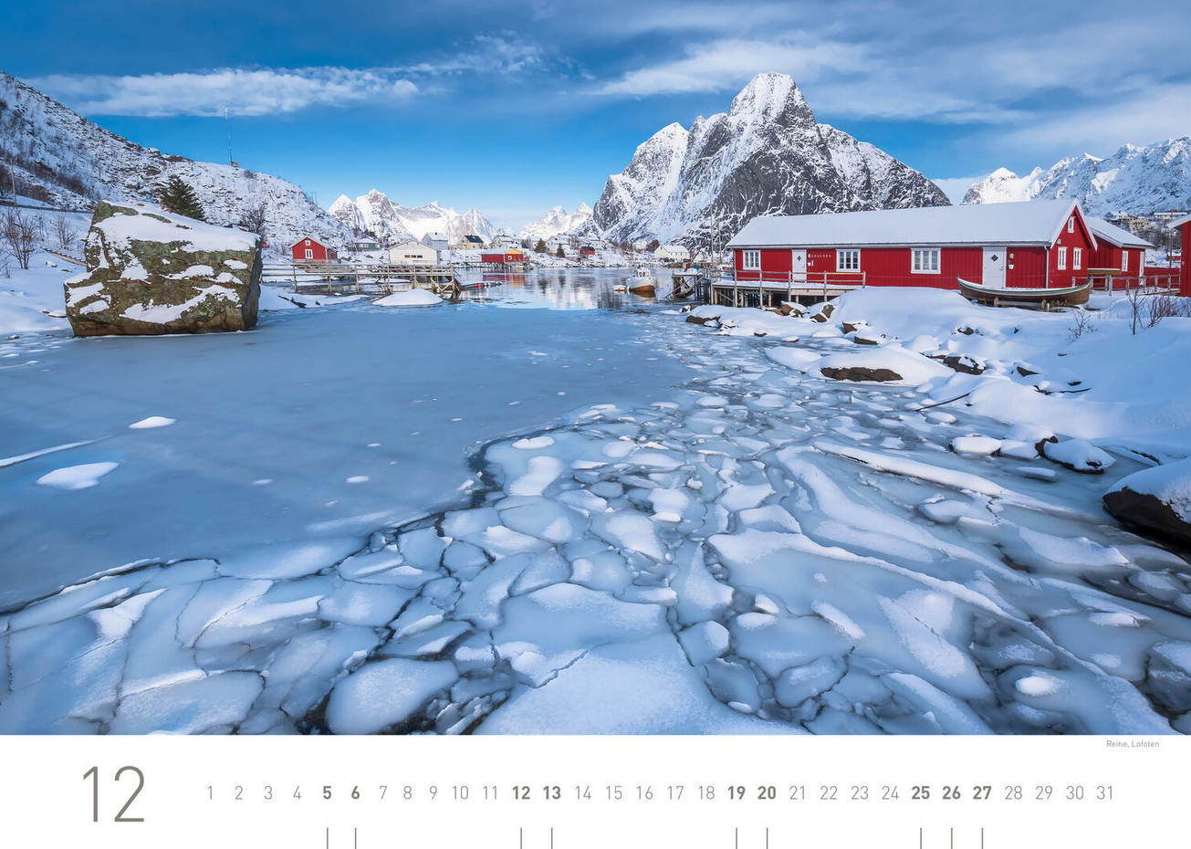 Norwegen Exklusivkalender 2026 - 70 x 50 cm - 360Grad Medien
