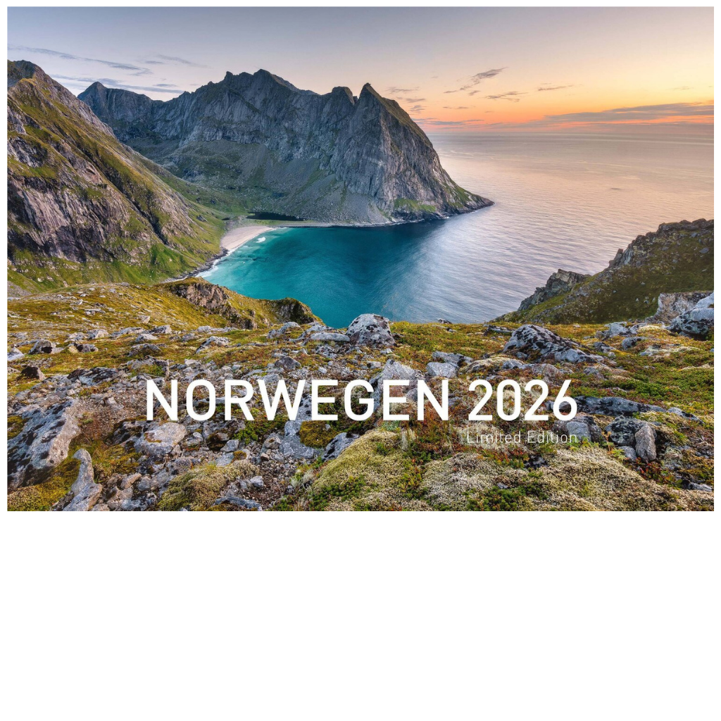 Norwegen Exklusivkalender 2026 - 70 x 50 cm - 360Grad Medien
