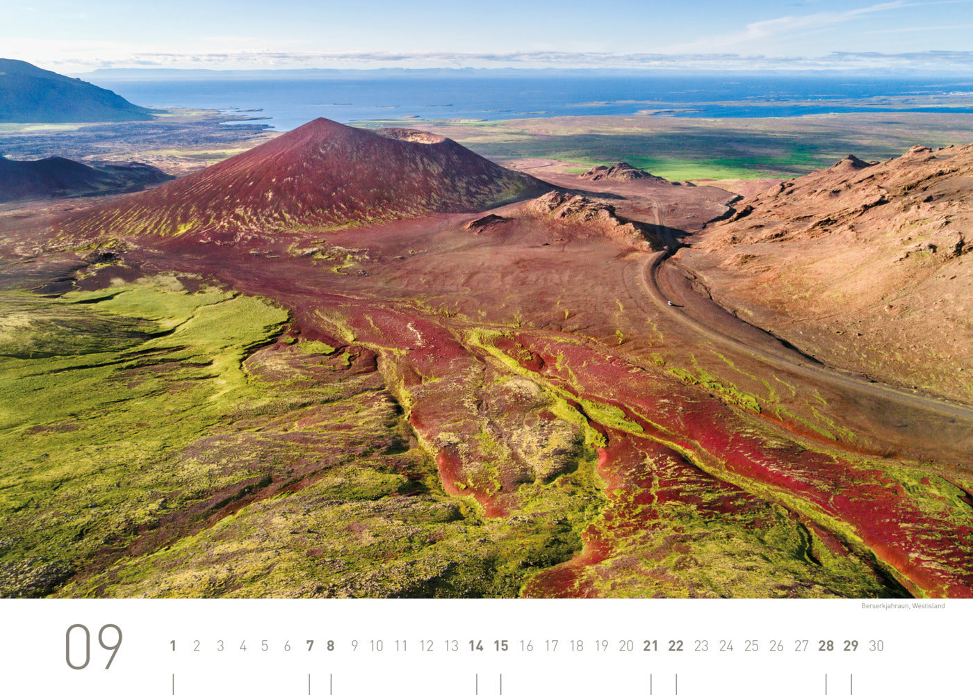 Island Exklusivkalender 2024 - 70 x 50 cm - 360Grad Medien