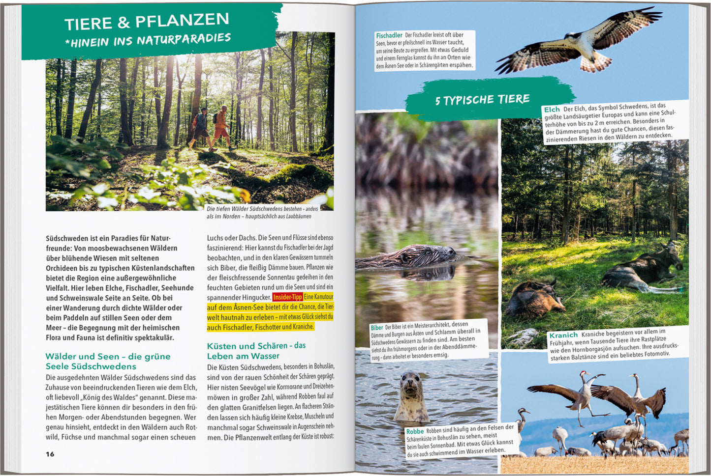 MARCO POLO OUTDOOR GUIDE Southern Sweden, Stockholm