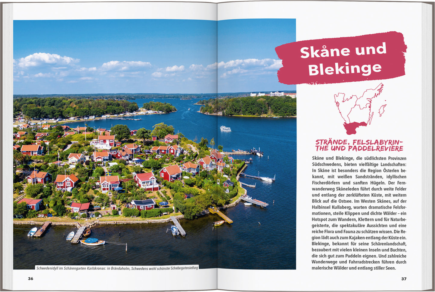 MARCO POLO OUTDOOR GUIDE Southern Sweden, Stockholm