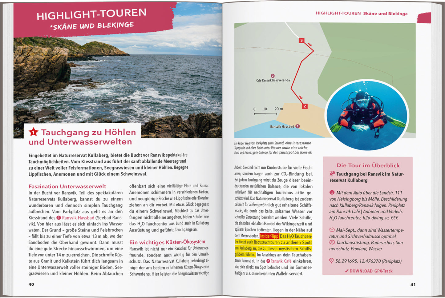 MARCO POLO OUTDOOR GUIDE Southern Sweden, Stockholm