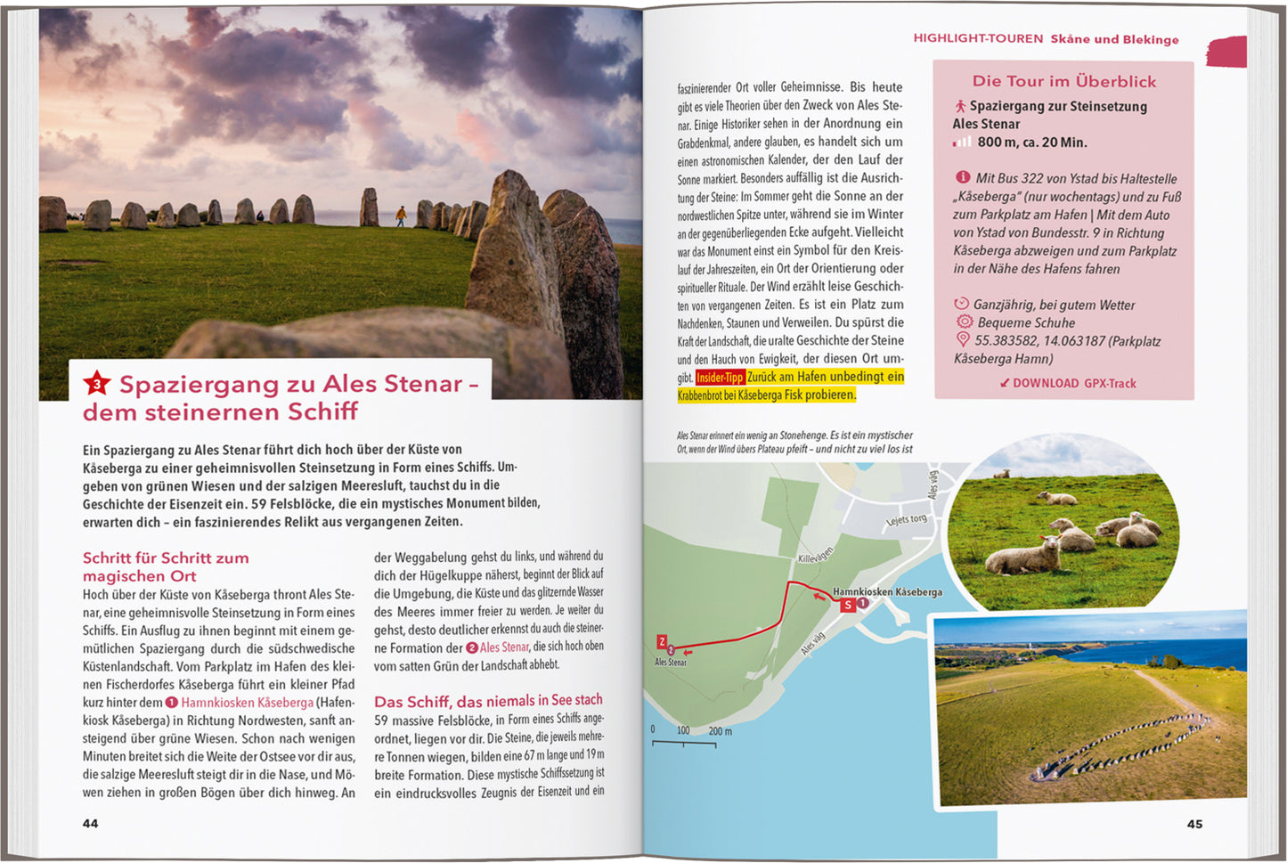 MARCO POLO OUTDOOR GUIDE Southern Sweden, Stockholm