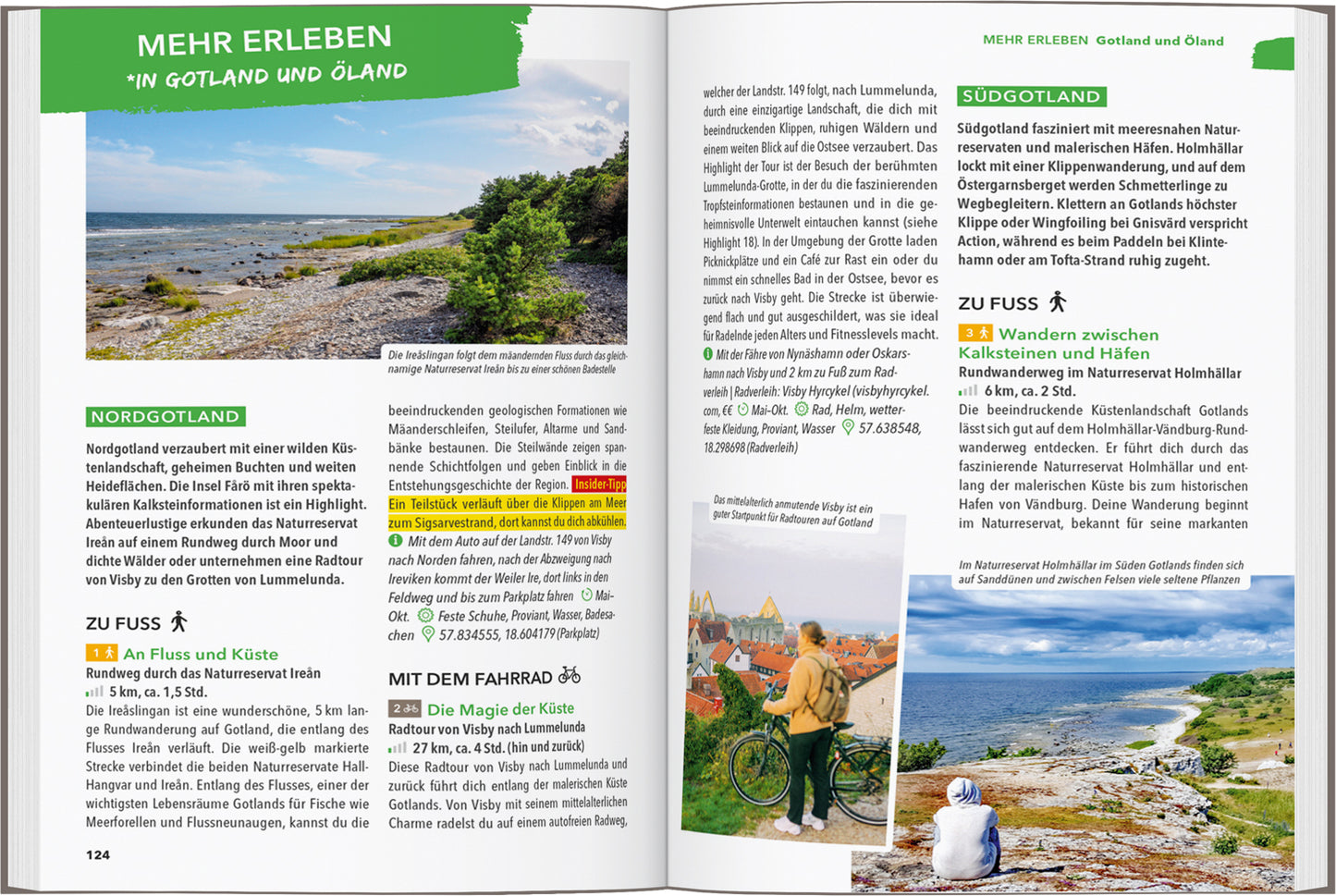 MARCO POLO OUTDOOR GUIDE Southern Sweden, Stockholm