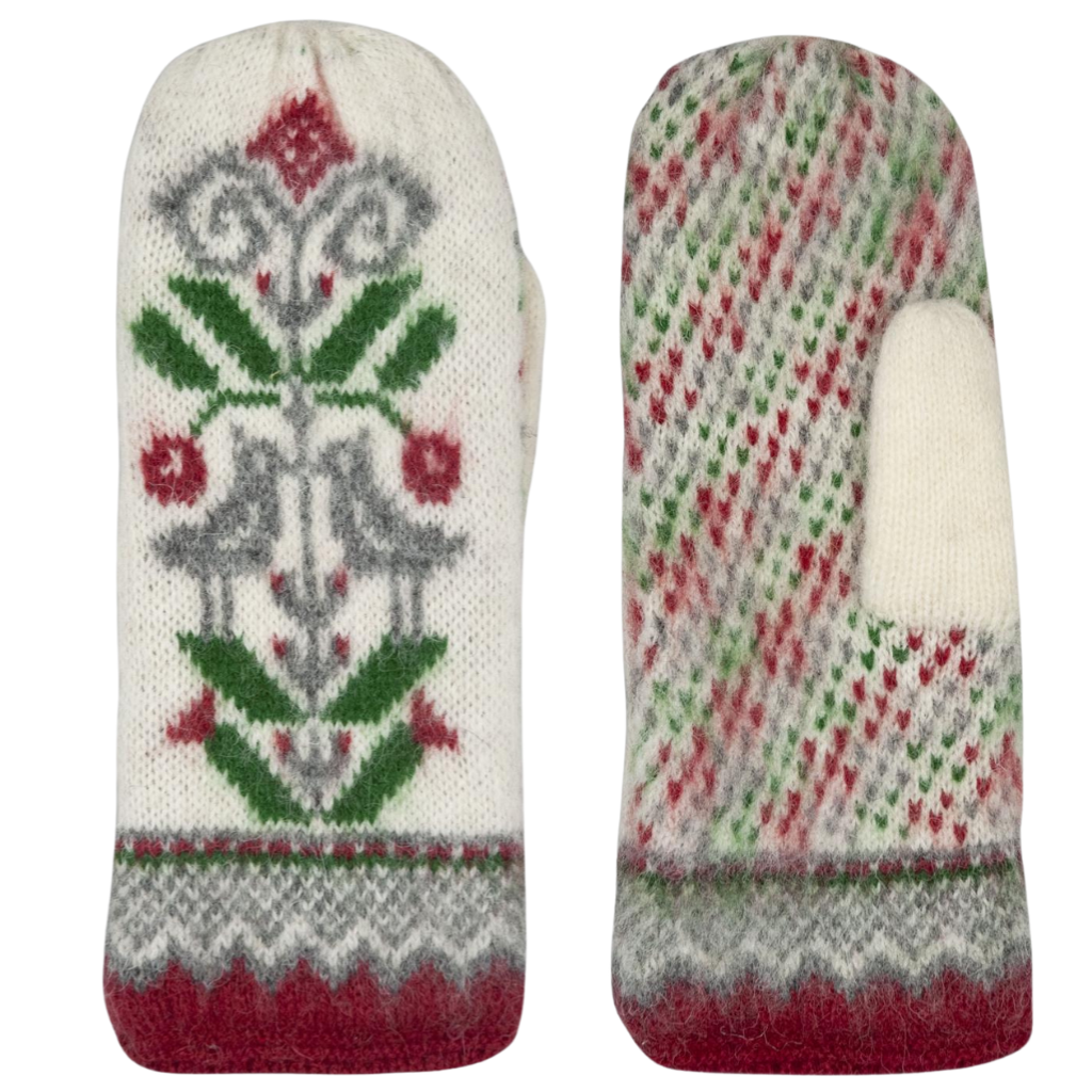 NOPPIKOSKI - Fausthandschuhe mit farbigem Muster