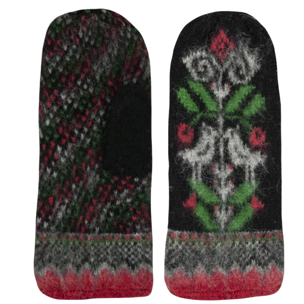 NOPPIKOSKI - Fausthandschuhe mit farbigem Muster