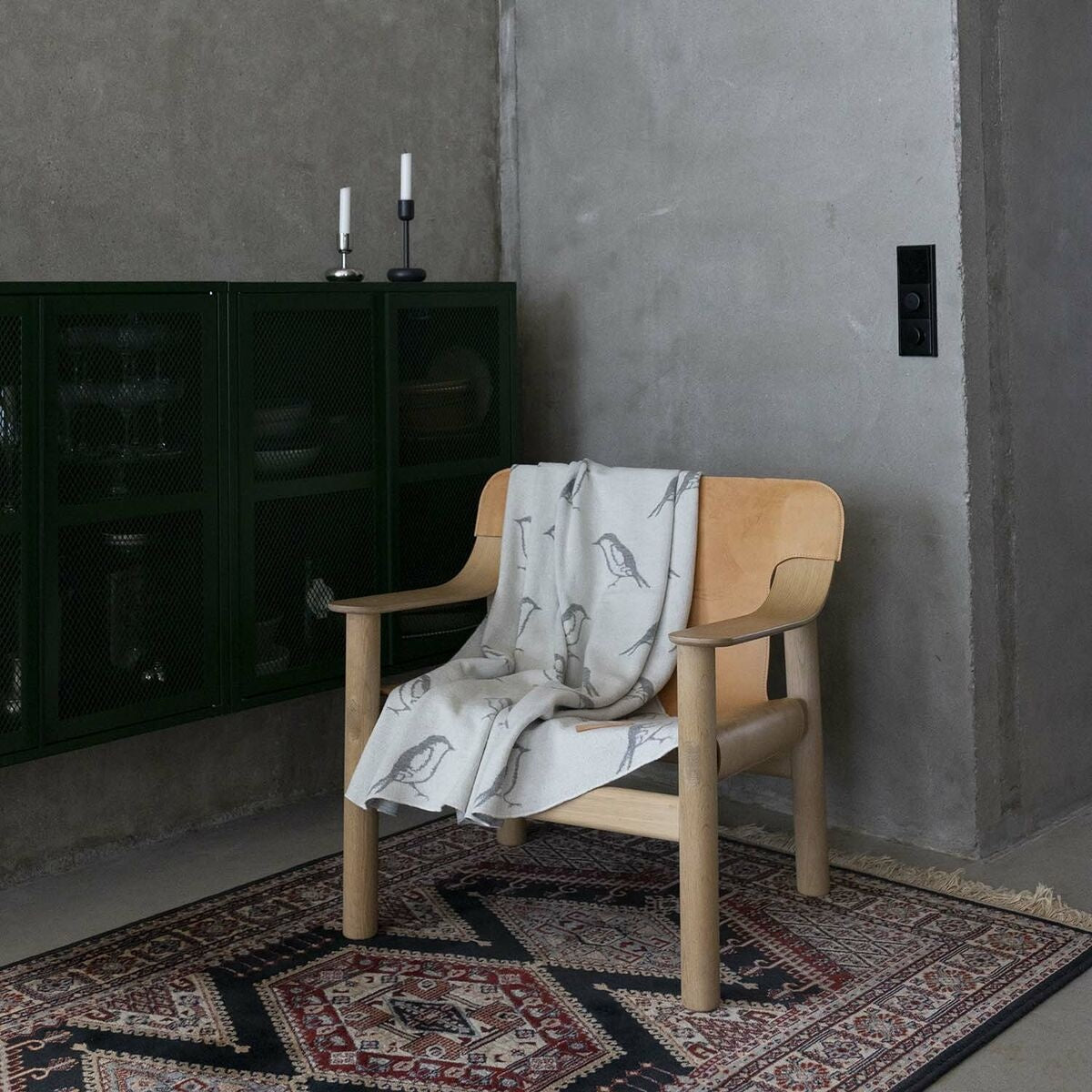 Wolldecke Harakka aus Lammwolle - 130 x 150 cm