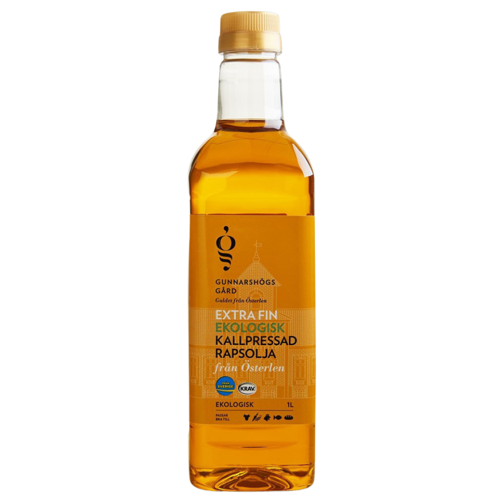 Gunnarshög's cold-pressed rapeseed oil - 1 L