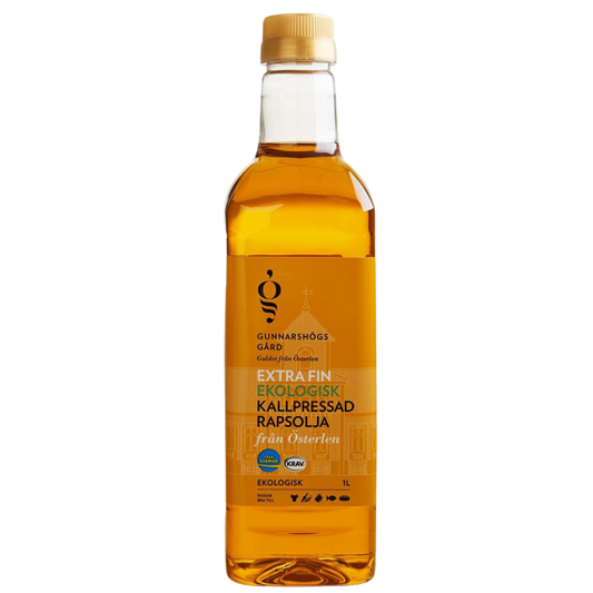 Gunnarshög's cold-pressed rapeseed oil - 1 L