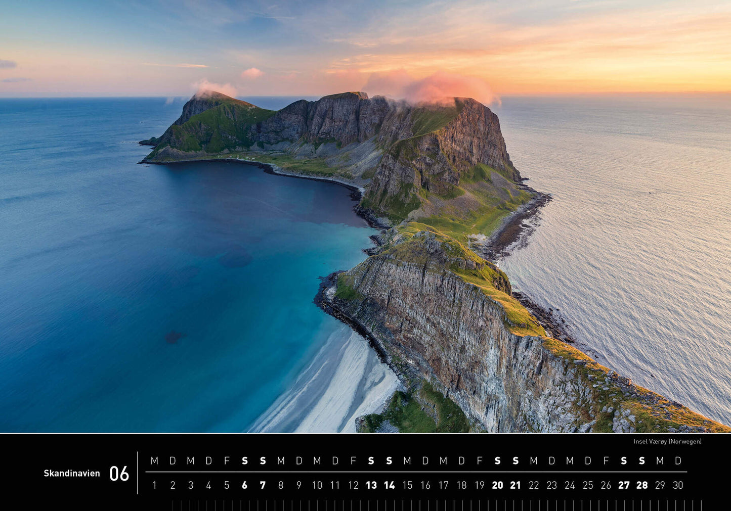 Scandinavia - 360° Premium Wall Calendar 2026 - 50 x 35 cm - 360Grad Medien