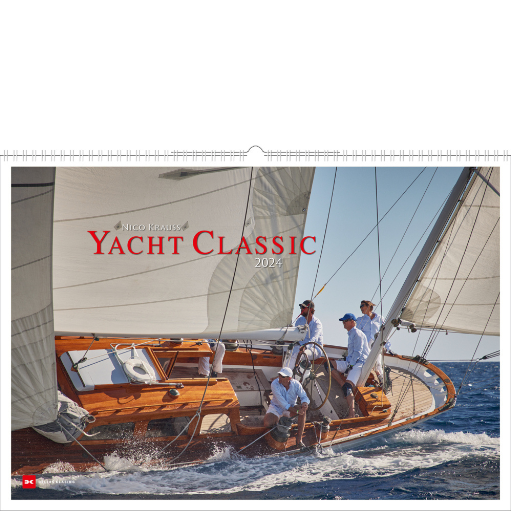Yacht Classic - Wandkalender 2024 - 68 x 47 cm - Delius Klasing