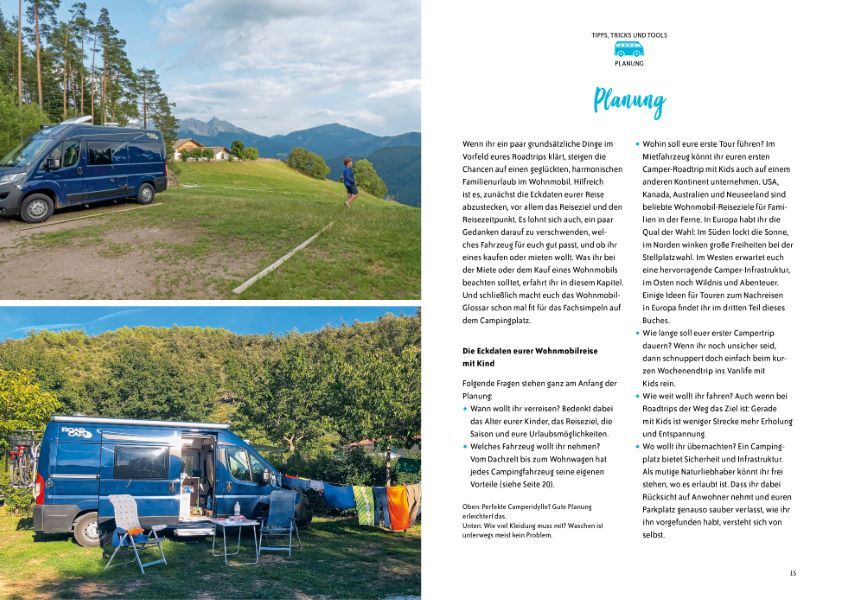 Wohnmobilreisen mit Kindern - Tipps und Tricks von Eltern für Eltern
