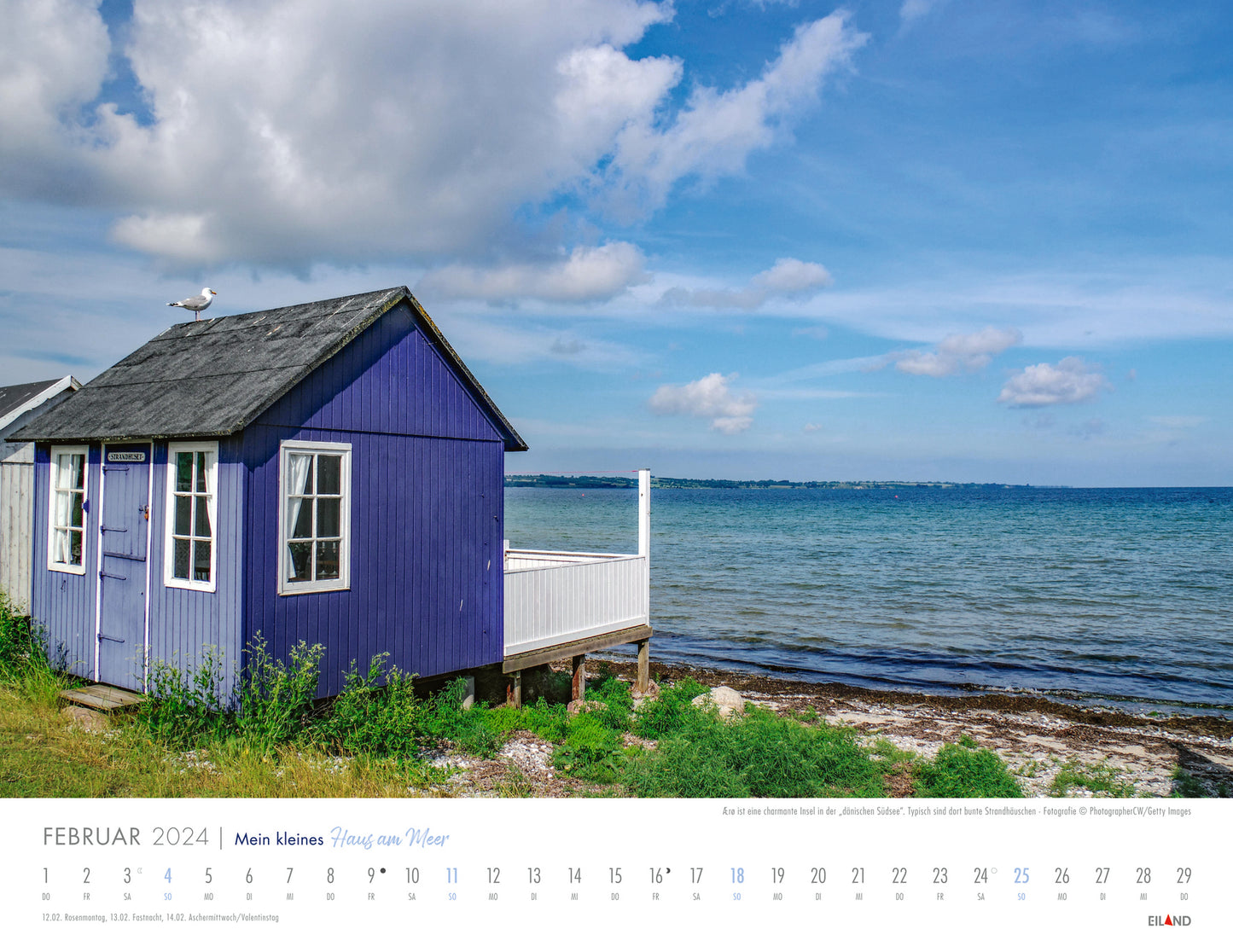 Mein kleines Haus am Meer - Kalender 2024