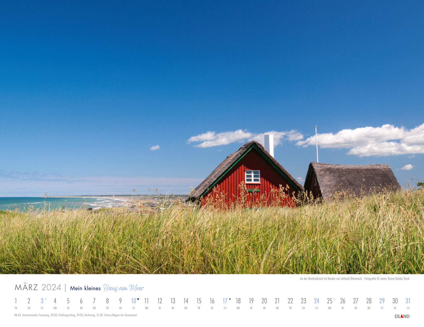 Mein kleines Haus am Meer - Kalender 2024