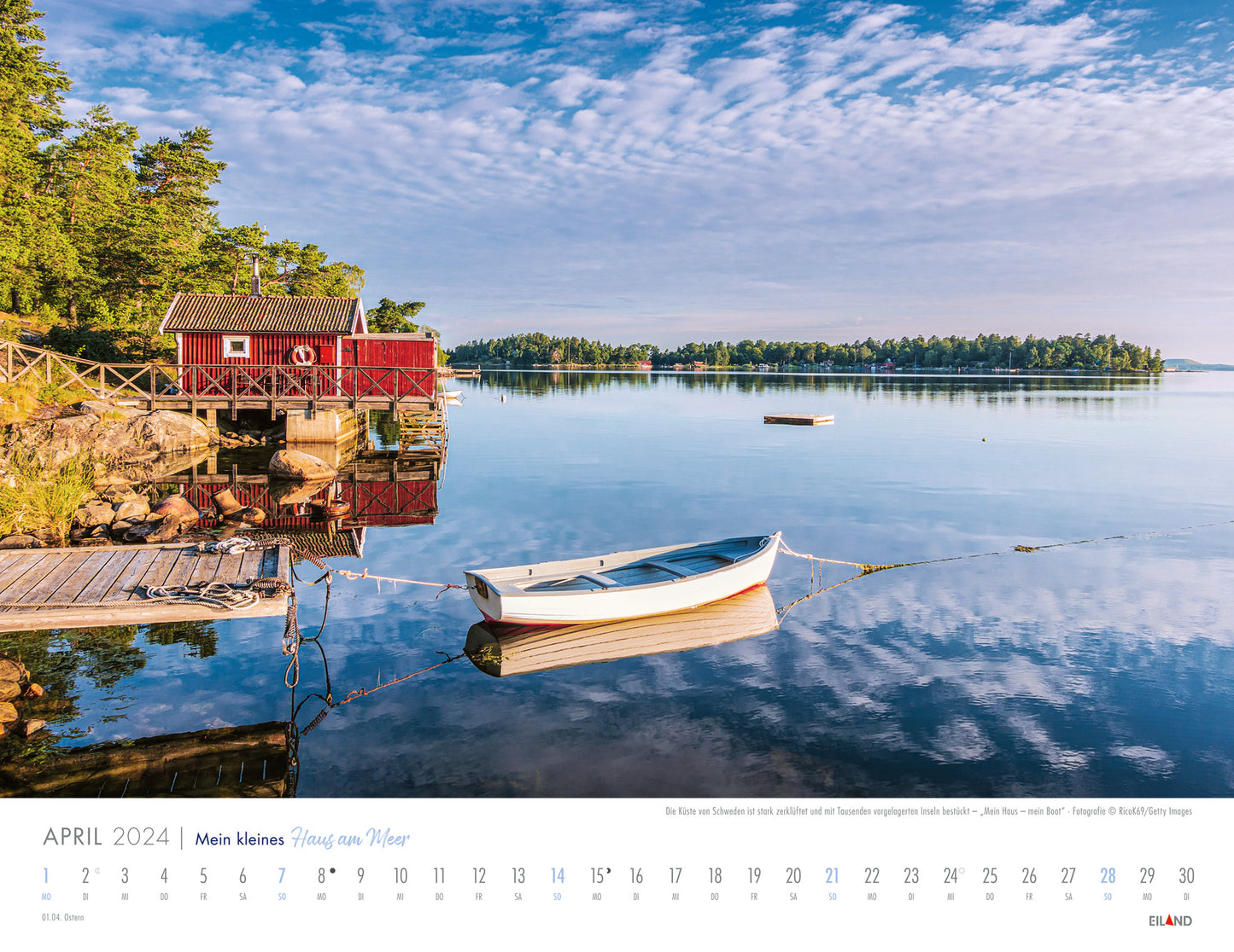 Mein kleines Haus am Meer - Kalender 2024