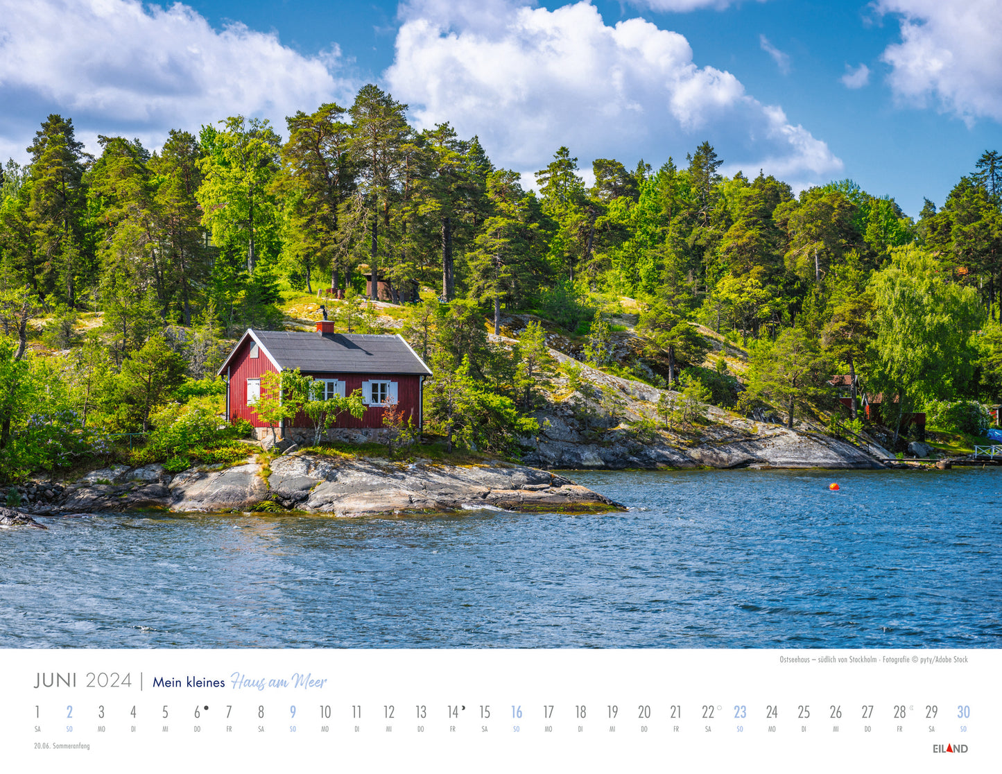 Mein kleines Haus am Meer - Kalender 2024