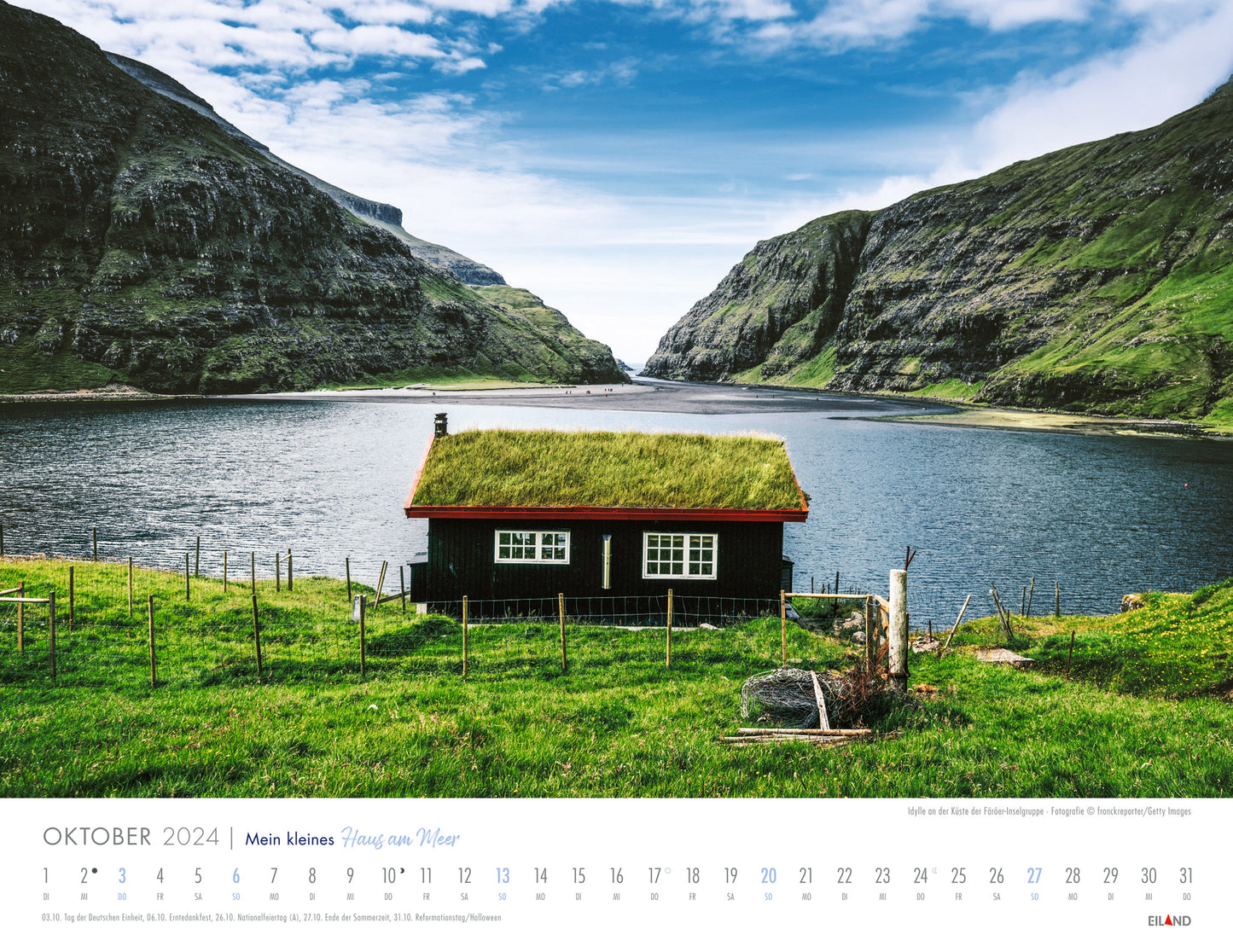 Mein kleines Haus am Meer - Kalender 2024
